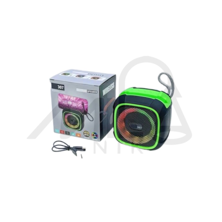 اسپیکر بلوتوثی SY-307 قابل حمل با نور RGB