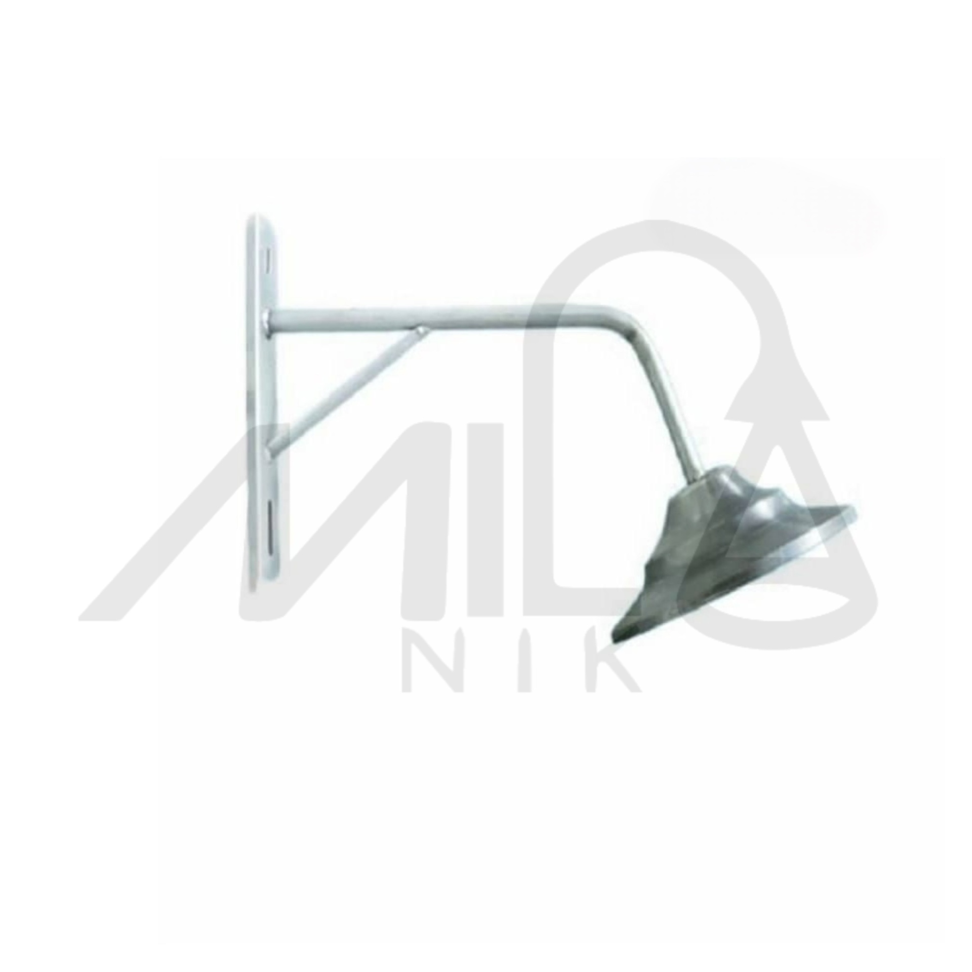  چراغ دیواری پنتاب فلزی با پایه نصب دیواری مناسب روشنایی معابر 