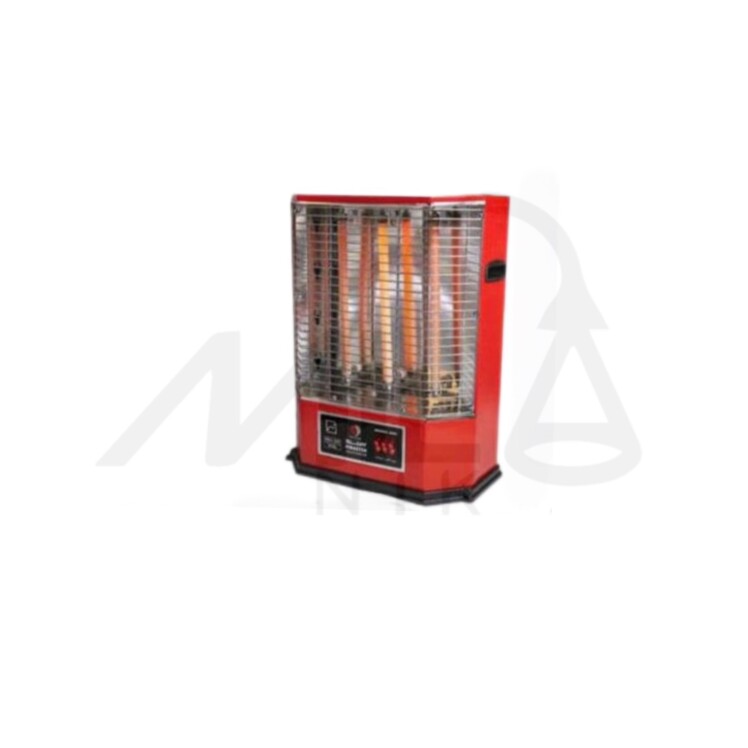 بخاری برقی 3 شعله ایستاده مدل آوا برند پیراسته با طراحی زیبا و کم جا