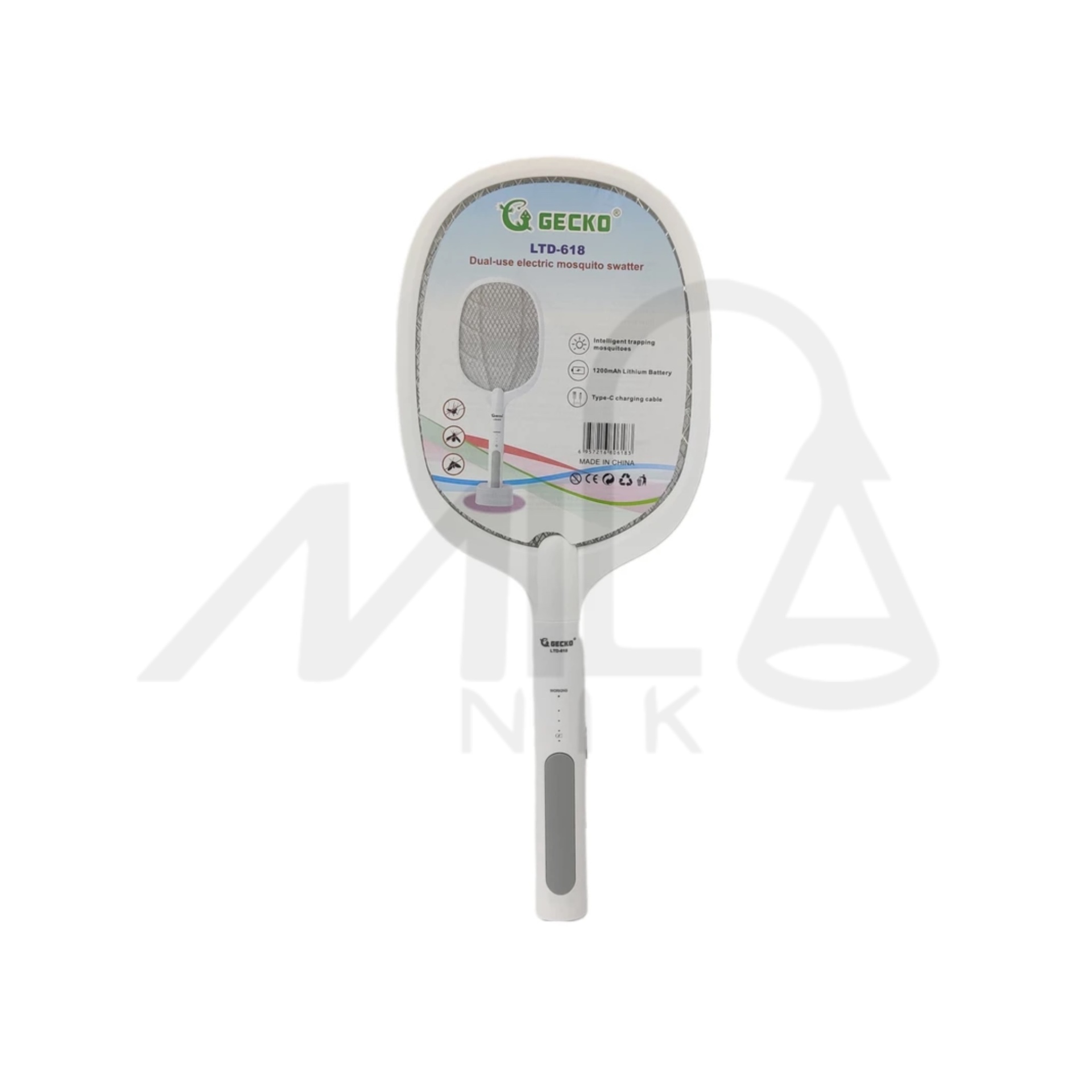  حشره کش راکتی شارژی GECKO مدل LTD-618 | پشه کش شارژی عکس کامل 