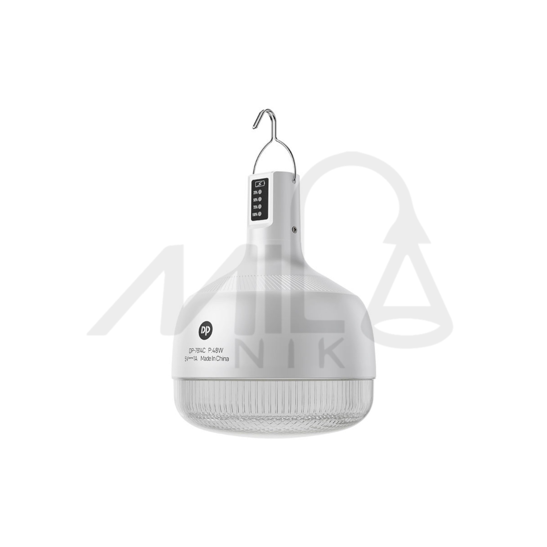  لامپ شارژی LED مدل DP-7814 با توان ۴۸ وات، چراغ اضطراری قابل حمل با باتری لیتیومی 