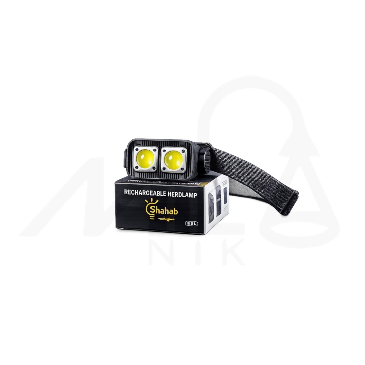  چراغ هدبندی COB مدل L31 لنزدار 