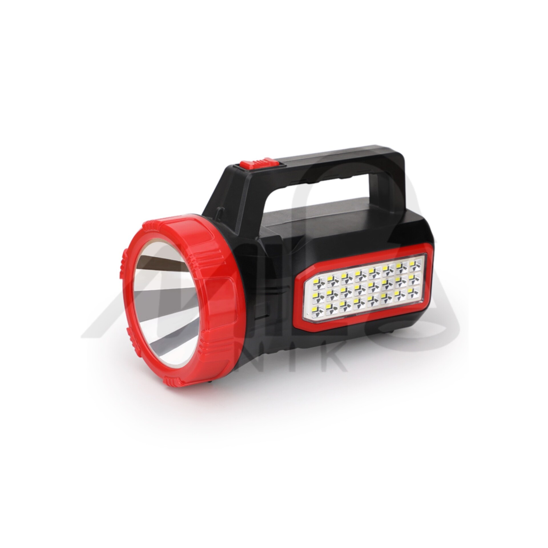  نمای روبروی چراغ قوه شارژی Weidasi مدل WD-562S با نور LED 