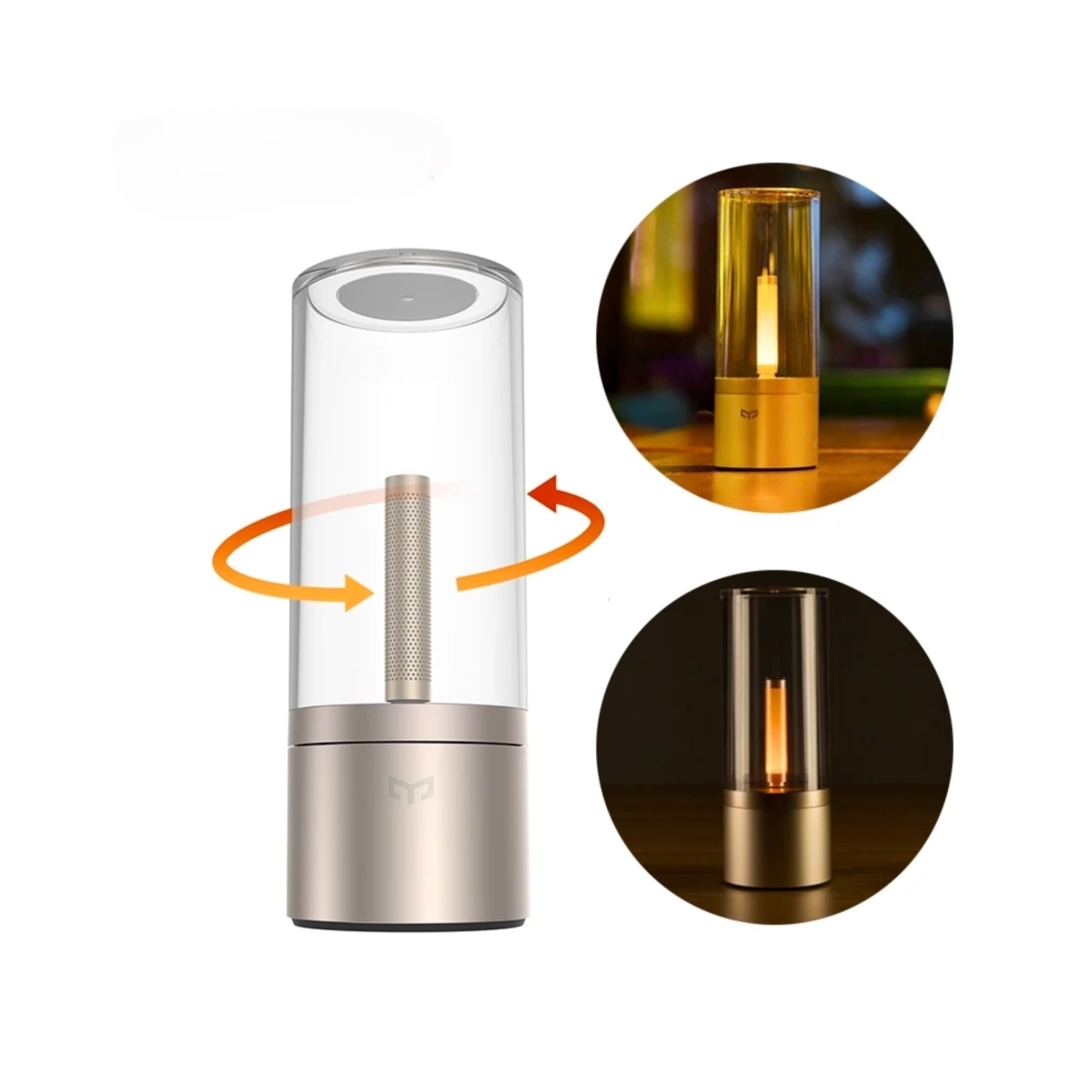  چراغ LED مینیمال Candela با قابلیت تنظیم نور و شارژ Type-C 