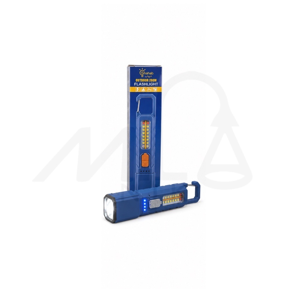  چراغ قوه پلیسی مدل Ph-278-w برند Flashlight عکس با جعبه 