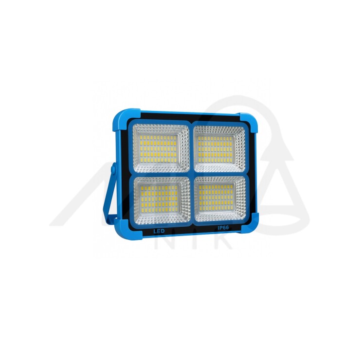 عکس اول: پروژکتور خورشیدی UXI BL-911 توان 100 وات با طراحی ضدآب IP66