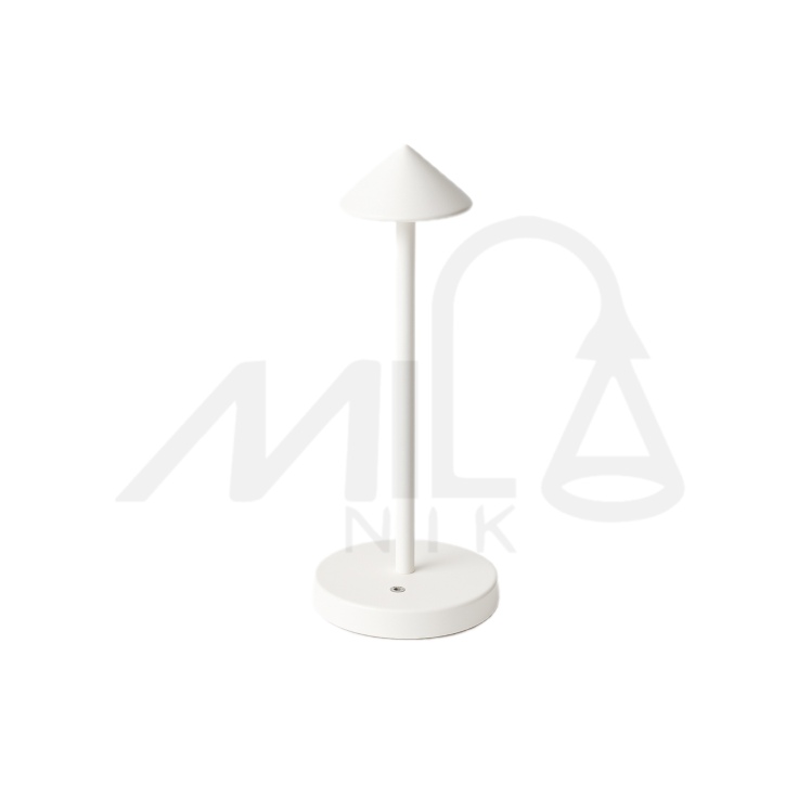 چراغ مطالعه LED بی‌سیم ۳ وات با شارژ Type-C و باتری داخلی – طراحی ساده و قابل حمل برای استفاده رومیزی