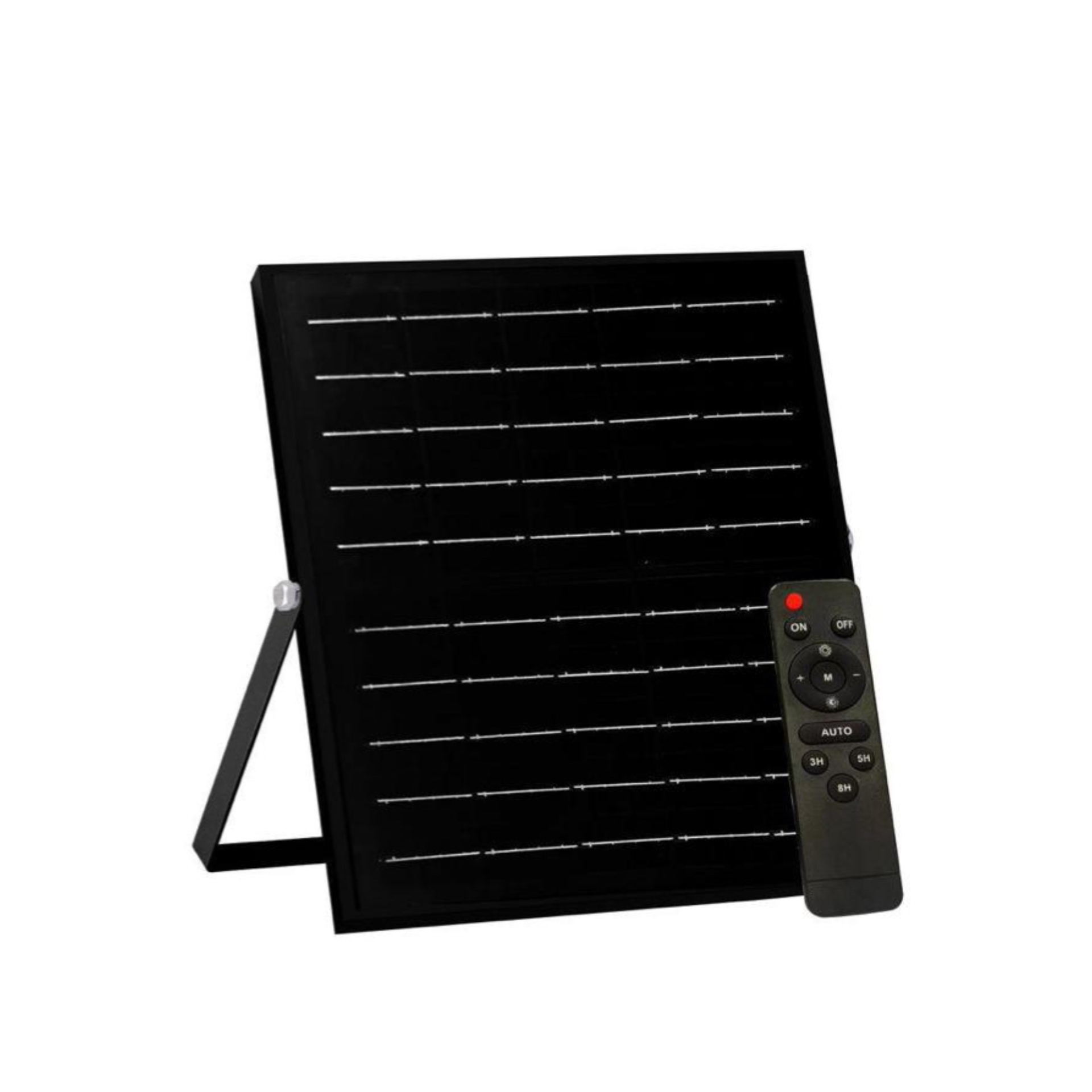  نمای بدنه آلومینیومی پرژکتور خورشیدی ۱۲۰ وات با طراحی مقاوم در برابر حرارت و رطوبت، مناسب استفاده در فضاهای باز 