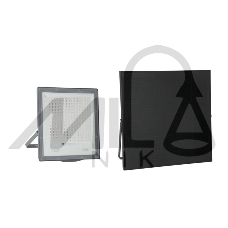 پروژکتور خورشیدی 240 وات مدل خورشید با پنل سولار و ریموت کنترل ضد آب