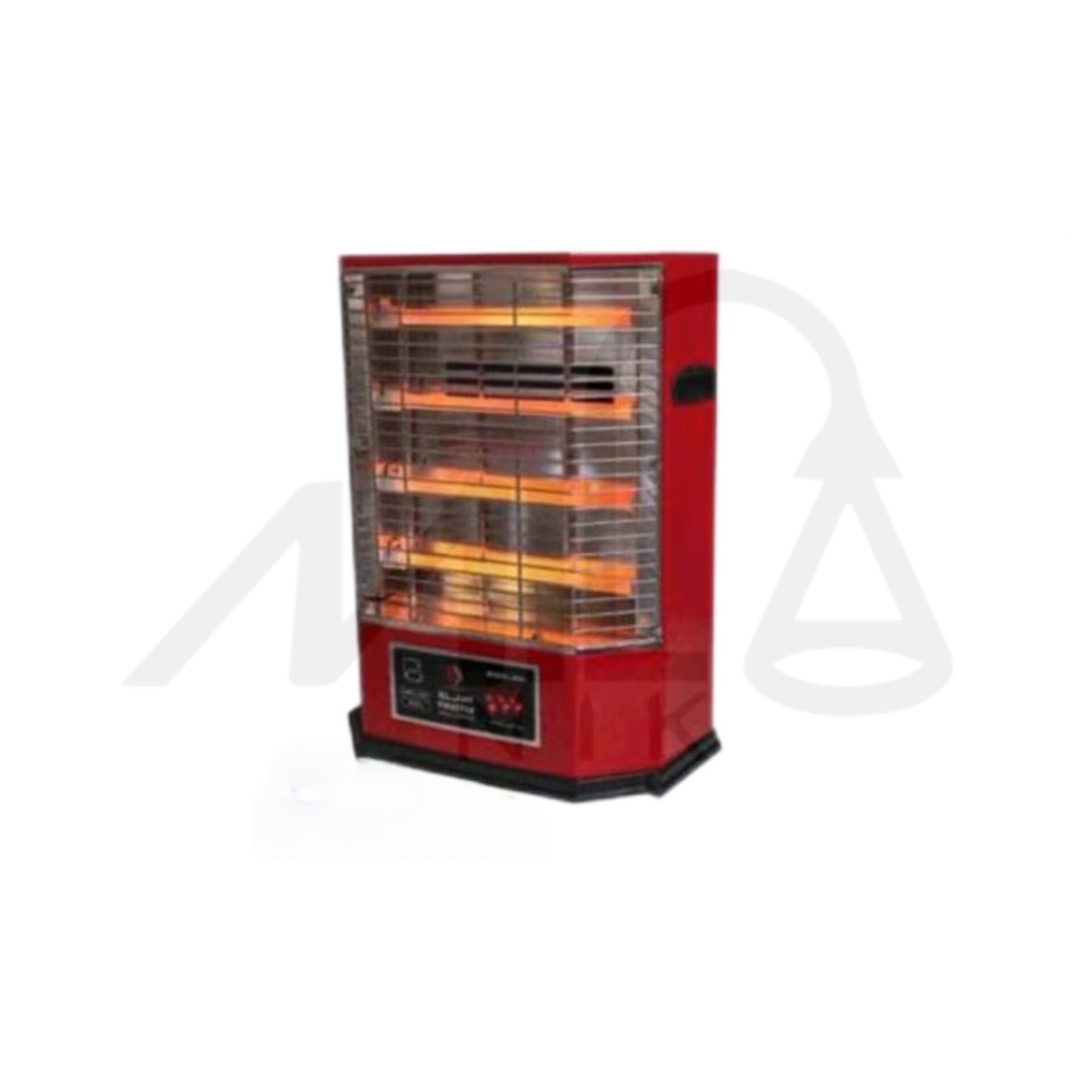  بخاری برقی 4 شعله فن دار ایستاده مدل آوا | پیراسته با طراحی زیبا و مقاوم برای مصارف خانگی و اداری 