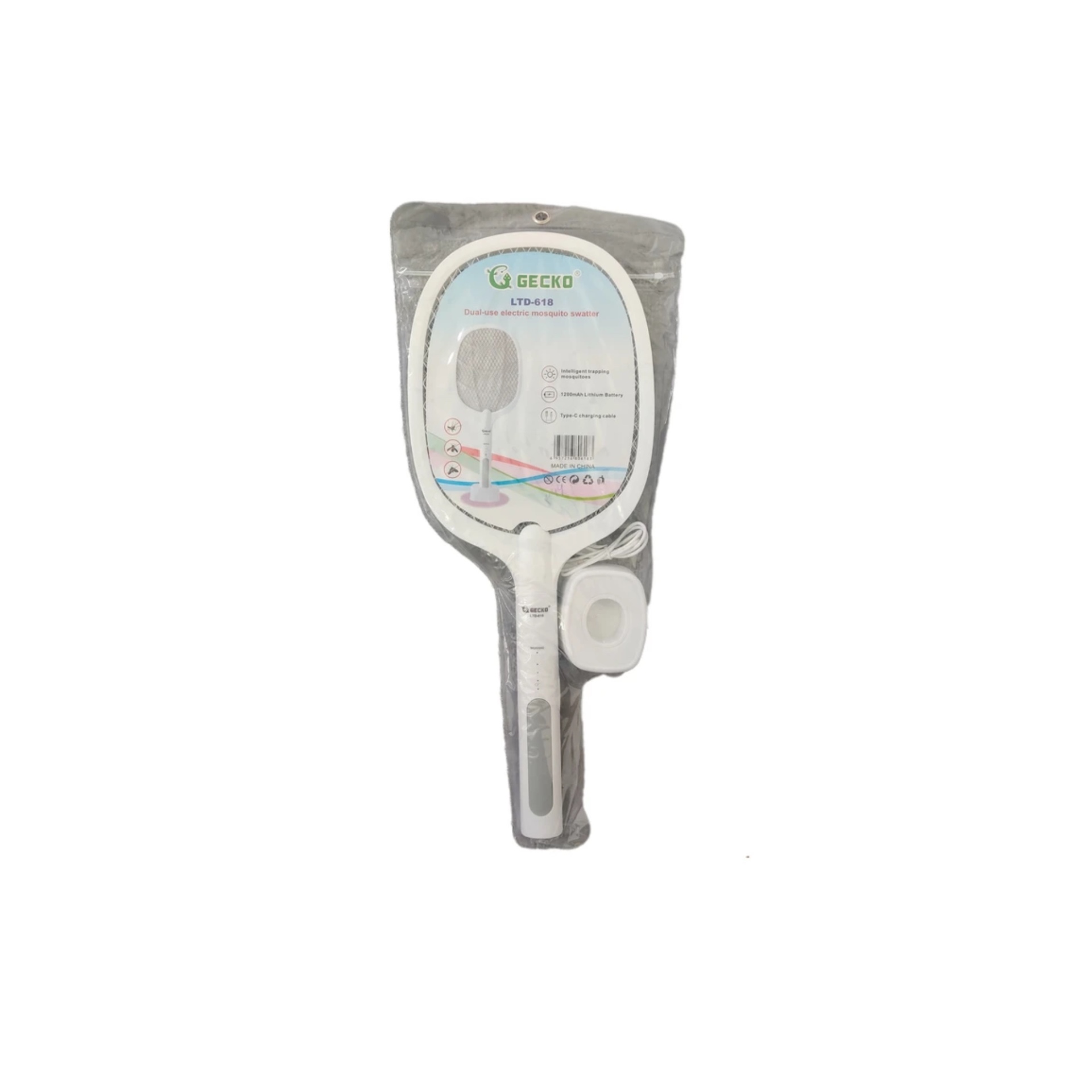  حشره کش راکتی شارژی GECKO مدل LTD-618 | پشه کش شارژی عکس جعبه 